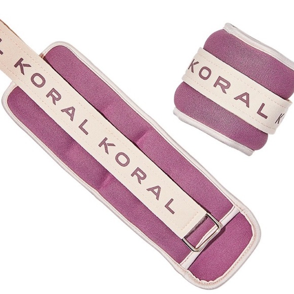 KORAL 1lb Wrist / Ankle Weights with Mesh Carrying Bag - Picture 4 of 5